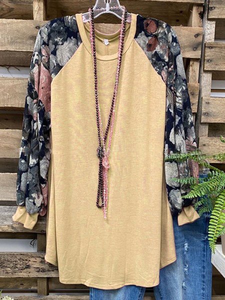 

Casual Floral Shirts & Tops, Yellow, Tees & T-shirts