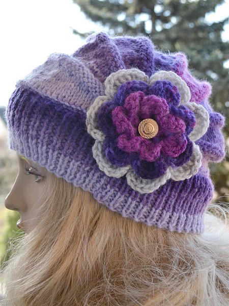

Cappello A Maglia, Viola, Scarves&Gloves