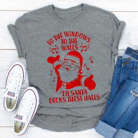

To The Windows To The Walls T-shirt, Gray, T-shirts