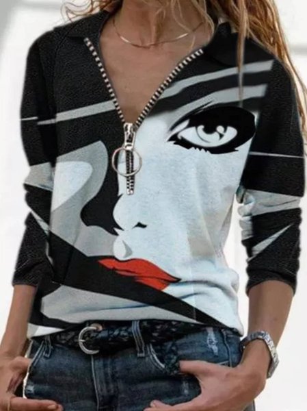 

Cotton-Blend Shirts & Tops, Black, Tees & T-shirts