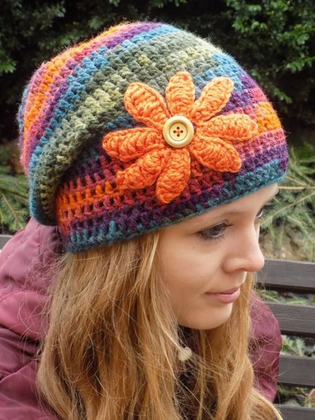 

Knitted Hats, Multicolor, Hats