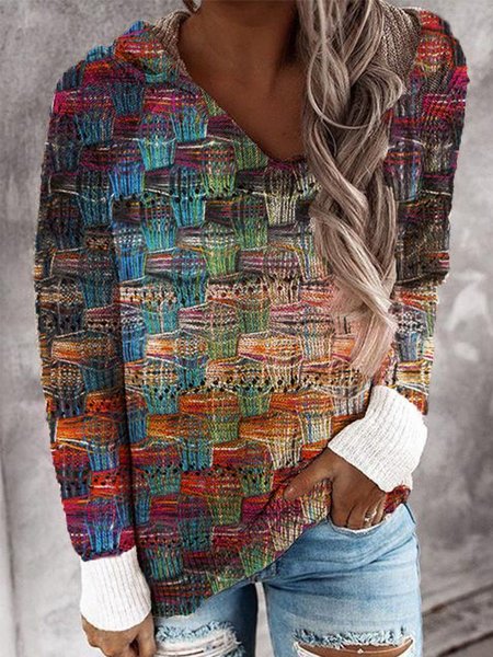 

Top Casuale Stampato, Multicolore, Blouses & Shirts