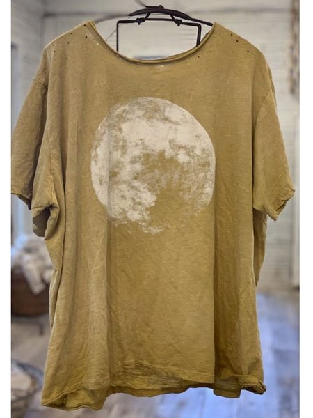 

Short Sleeve Shift T-shirt, Yellow, T-Shirts