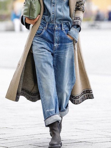 

Pantaloni Denim, Blu, Jeans