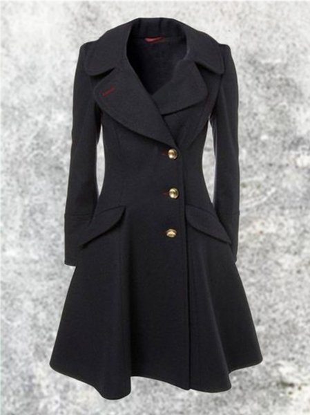 

Long Sleeve Elegant Sweater Dress, Black, Dresses