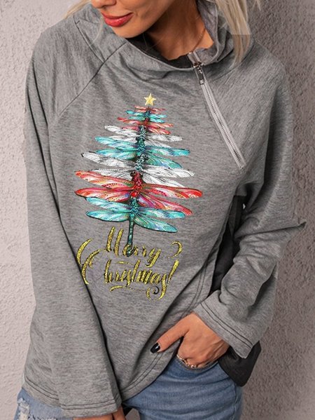 

Color-Block Vintage Shirts & Tops, Deep gray, Hoodies & Sweatshirts