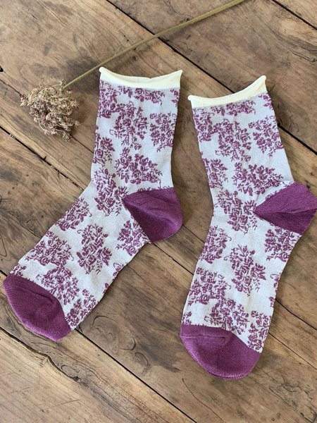 

Cotton Casual Breathable Socks, Purple, Socks