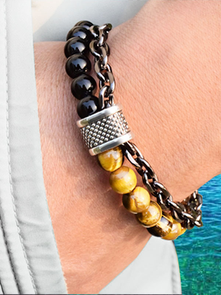 

Casual Bracelets, Yellow, Bracelets