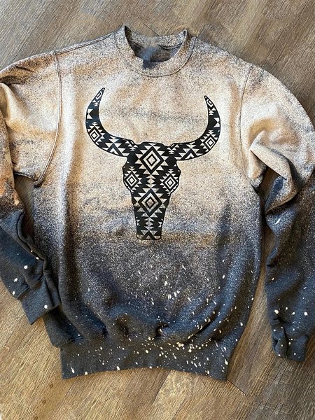 

Crew Neck Long Sleeve Shift Sweatshirts, Deep gray, Sweatshirts & Hoodies