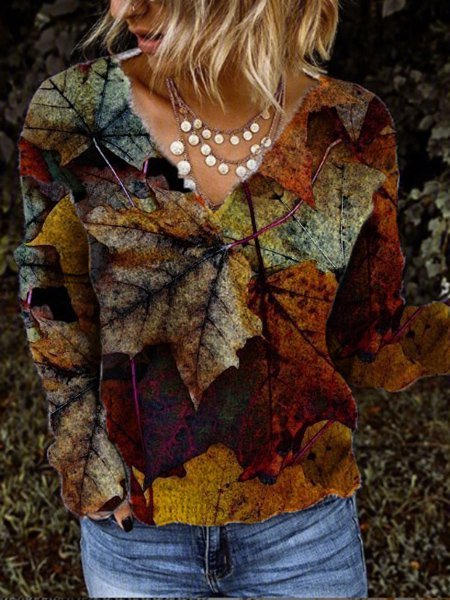 

Casual Shift Long Sleeve Shirts & Tops, Multicolor, Blouses & Shirts