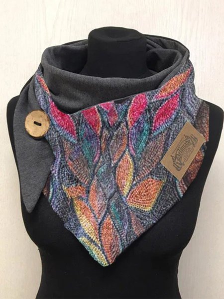 

Colorful Leaves Scarf, Multicolor, Women Scarves & Shawls
