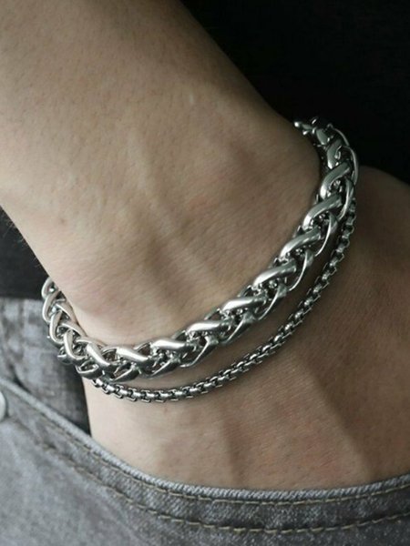 

Casual Bracelets, Silver, Winter Clearance