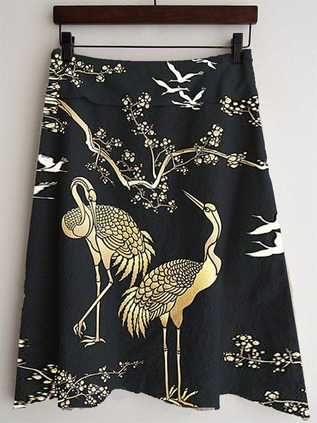 

Vintage Animal Skirts, Black, Skirts