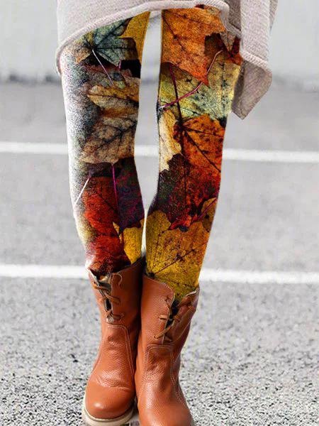 

Casuale Pantaloni, Multicolore, Leggings