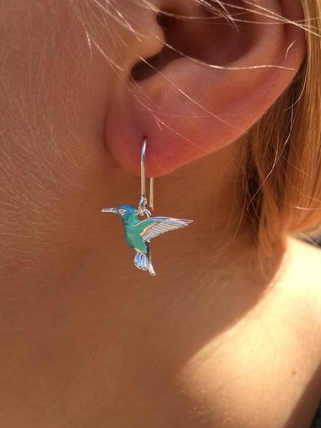 

Vintage Earrings, Blue, Earrings