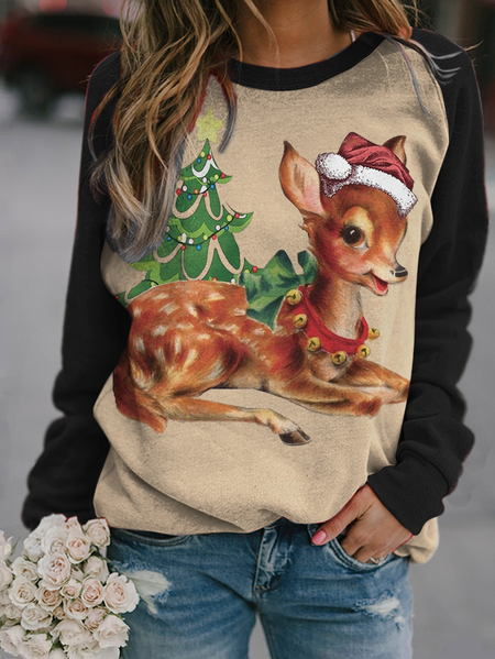 

Top Casuale Maniche Lunghe, Nero, Hoodies & Sweatshirts