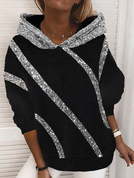 

Hoodie Casual Long Sleeve Sweatshirts, Black, Sweatshirts & Hoodies