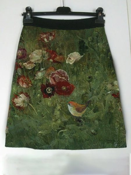 

Vintage Mini Gonna, Verde, Skirts