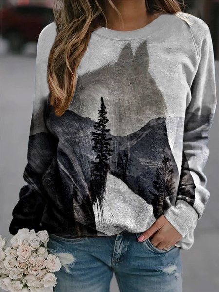 

Long Sleeve Casual Shirts & Tops, Gray, Hoodies & Sweatshirts