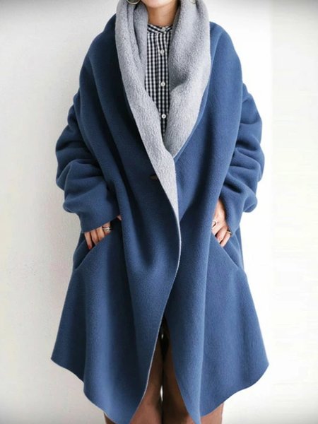 

Casual Long Sleeve Jacket, As picture, Coats