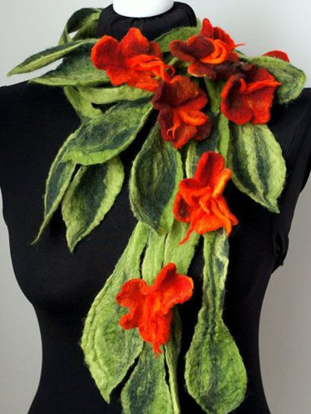 

Scarf, Green, Scarves & Gloves