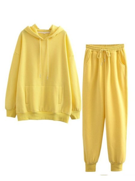 

Sports Suits, Yellow, Bottoms