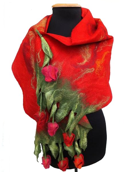 

Scarf, Red, Women Scarves & Shawls
