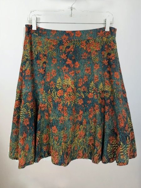 

Holiday Floral A-Line Skirts, Multicolor, Skirts