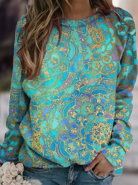 

Long Sleeve Crew Neck Sweatshirts, Green, Sweatshirts & Hoodies