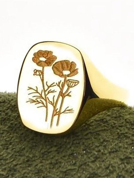 

Vintage Rings, Yellow, Accessories