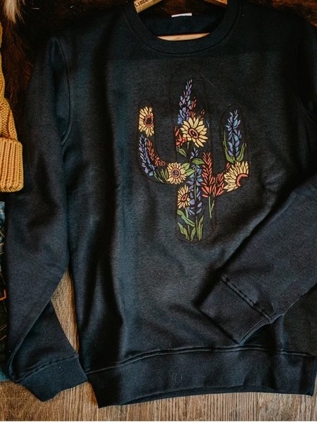 

Long Sleeve Cotton-Blend Shirts & Tops, Black, Hoodies & Sweatshirts