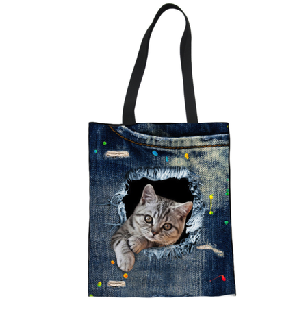 

Denim Shoulder Bag, Bags