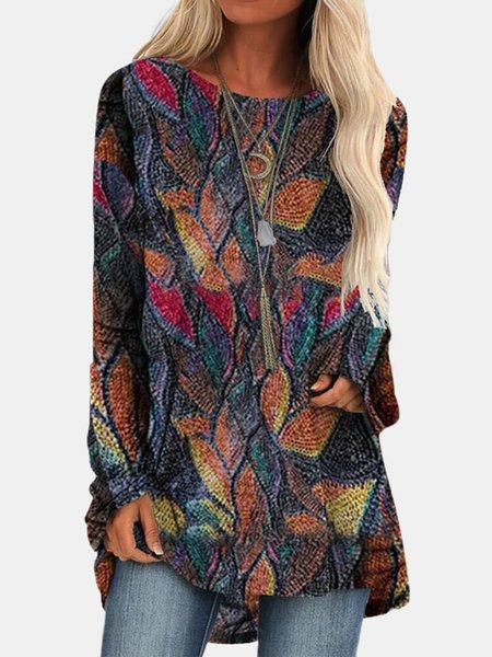 

Long Sleeve Casual Shirts & Tops, Coffee, Tunics