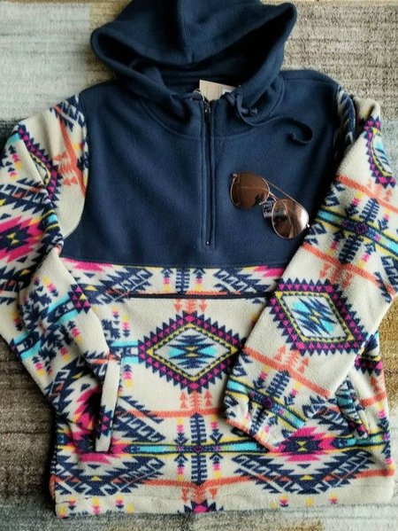 

Hoodie Cotton Long Sleeve Sweatshirt, As picture, Shirts & Blouses