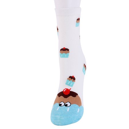 

Cozy Cute Socks, White, Socks