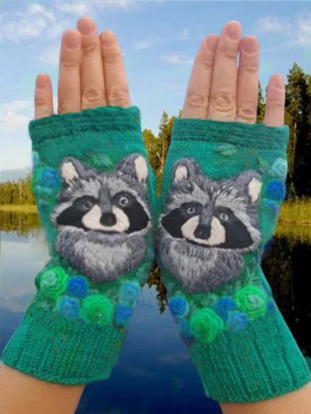 

Gloves, Green, Women Gloves