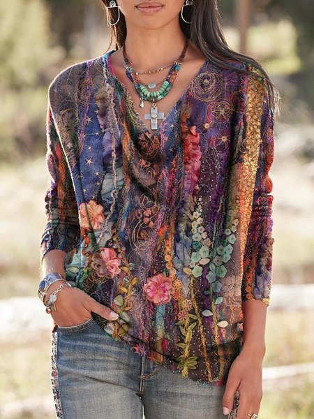 

Long Sleeve Elegant Shirts & Tops, As picture, Blouses & Shirts