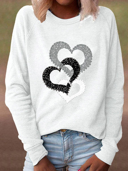 

Top Maniche Lunghe Cotone, Bianco, Hoodies & Sweatshirts