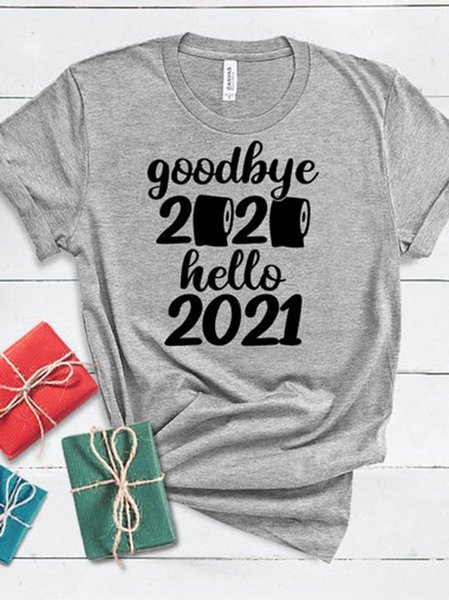 

Good Bye 2020 Hello 2021 Shirt, Gray, T-shirts