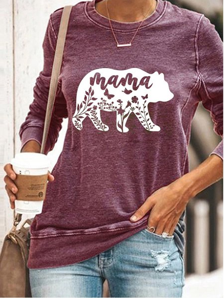 

Mama Bear Sweatshirt, Purple, Hoodies&Sweatshirts