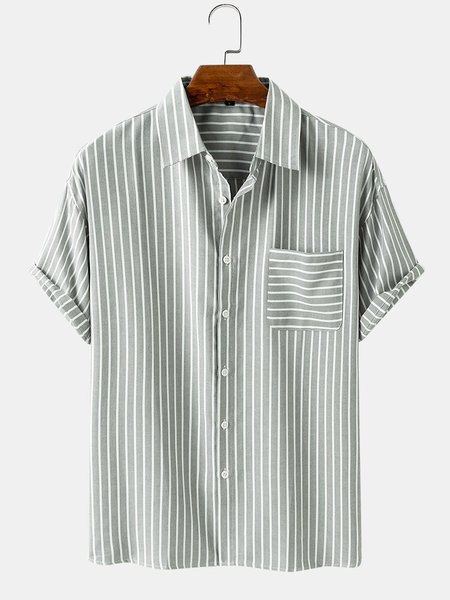 

Printed Shirts & Tops, Green, Shirt
