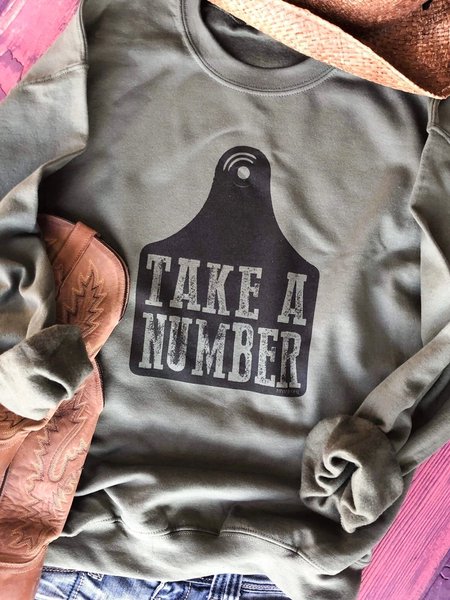 

Long Sleeve Cotton-Blend Sweatshirt, Gray, Hoodies&Sweatshirts