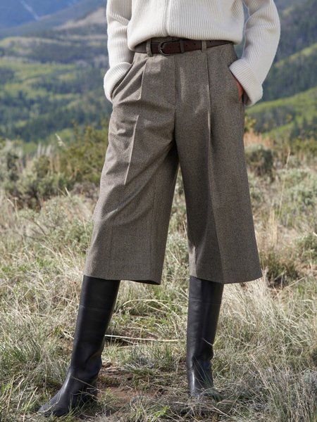 

Pantaloni Casuale Ritagliata, Cachi, Pants