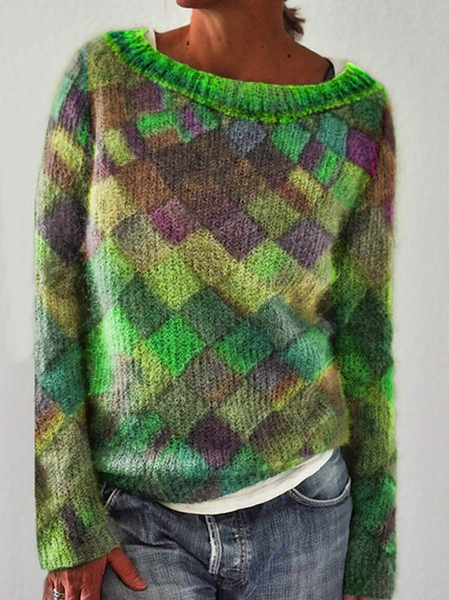 

Camicie & Top Maniche Lunghe, Verde, Sweater