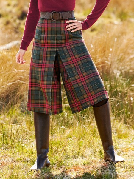 

Pantaloni Casuale Ritagliata, Rosso, Shorts