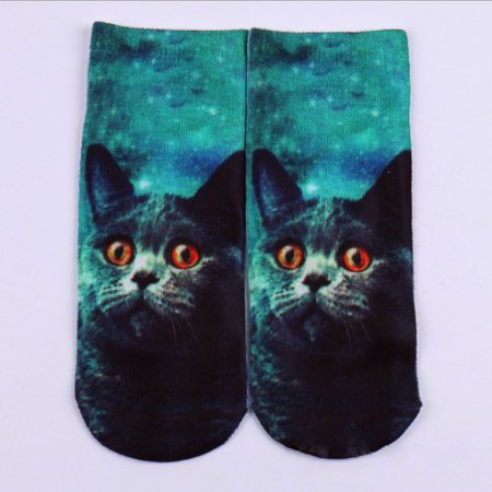 

Statement All Season Cotton Socks, Cat pattern, Socks