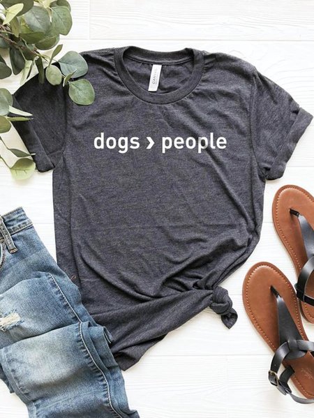 

Dogs Over People Shirt, Gray, T-shirts