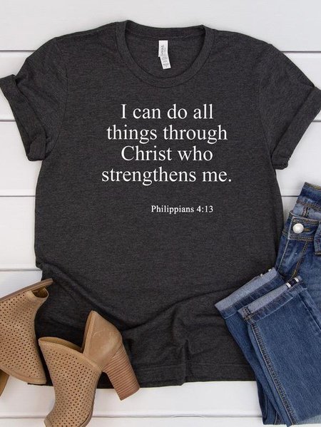 

Christian T-shirt, Black, T-shirts