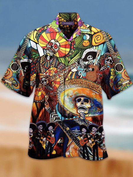 

Printed Vintage Shirts, Coffee, Shirts ＆ Blouse