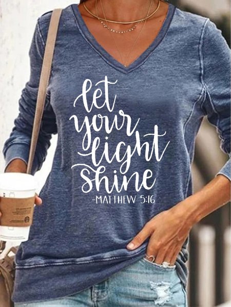 

Let You Light Shine Sweatshirt, Blue, Hoodies&Sweatshirts